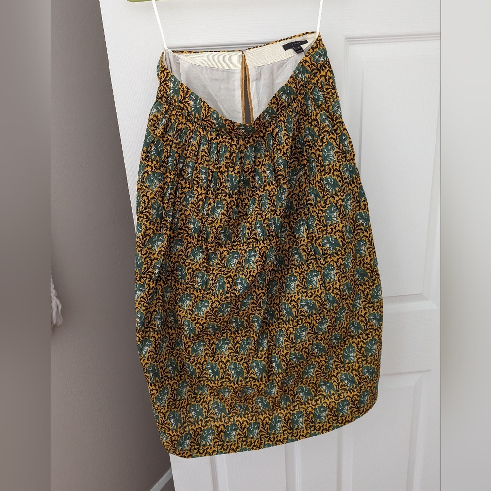 J Crew mid length skirt